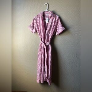 Banana Republic Linen Blend Maxi Dress, Size Small NWT